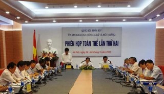 Ủy ban Khoa học, Công nghệ và Môi trường thẩm tra dự án Luật đường sắt (sửa đổi)